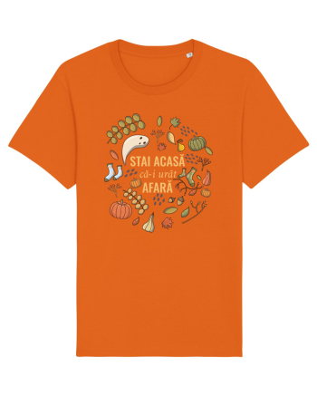 Toamna stai acasa Bright Orange