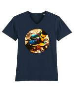 Trendster Tricou mânecă scurtă guler V Bărbat Presenter