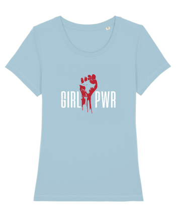 Girl Power Sky Blue