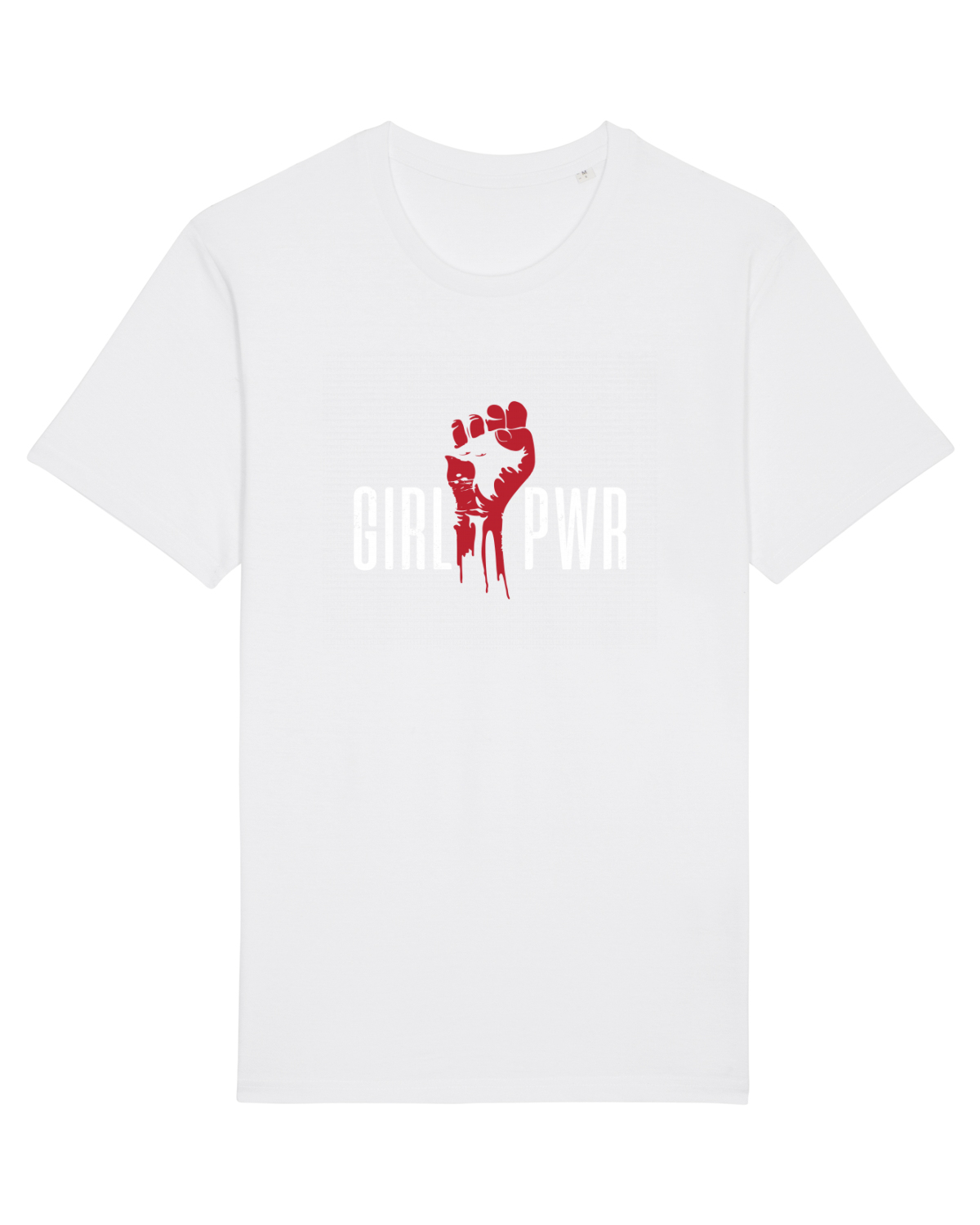 Tricou mânecă scurtă Unisex Rocker White