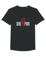 Girl Power Tricou mânecă scurtă guler larg Bărbat Skater