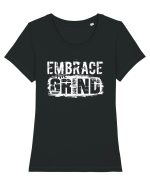 THE GRIND Tricou mânecă scurtă guler larg fitted Damă Expresser