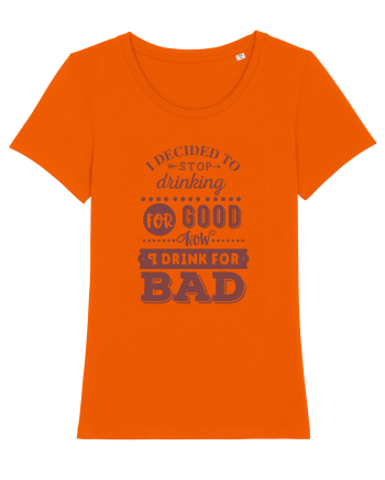 Stop Drinking Bright Orange