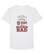 Stop Drinking Tricou mânecă scurtă guler larg Bărbat Skater