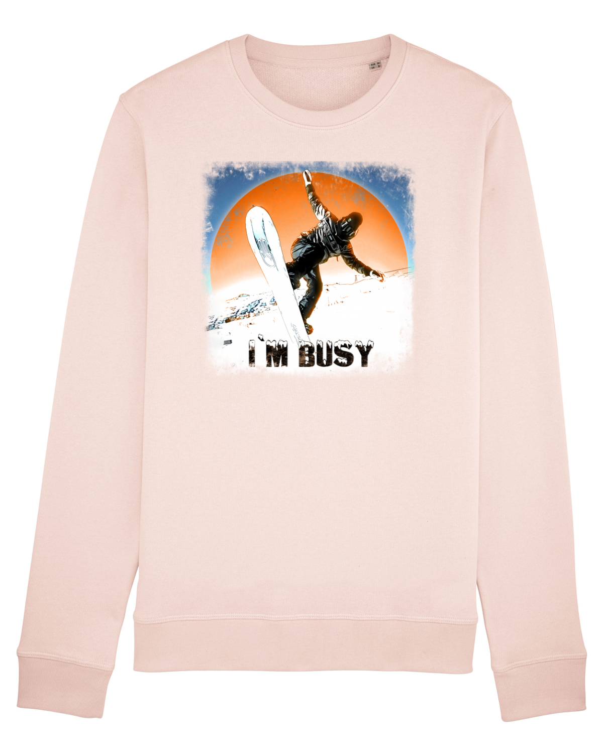 Bluză mânecă lungă Unisex Rise Candy Pink