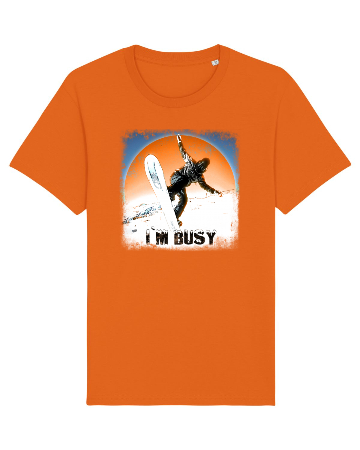 Tricou mânecă scurtă Unisex Rocker Bright Orange