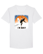 snowboarding Tricou mânecă scurtă guler larg Bărbat Skater