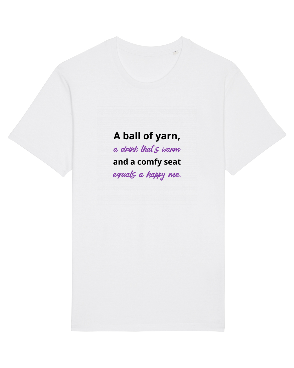 Tricou mânecă scurtă Unisex Rocker White