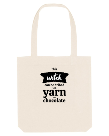 This Witch can be bribed with yarn and chocolate. Natural