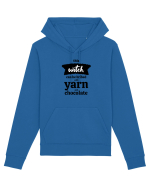 This Witch can be bribed with yarn and chocolate. Hanorac Unisex Drummer