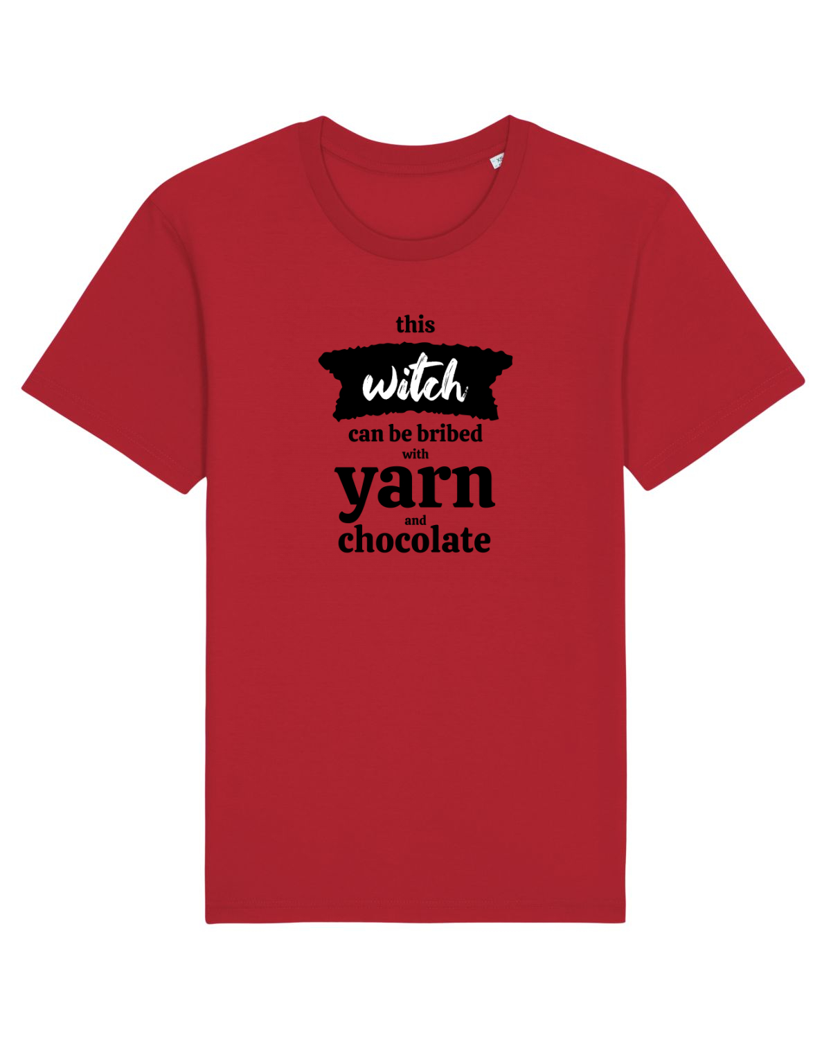 Tricou mânecă scurtă Unisex Rocker Red