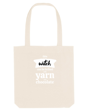 This Witch can be bribed with yarn and chocolate. (alb) Natural