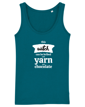 This Witch can be bribed with yarn and chocolate. (alb) Ocean Depth