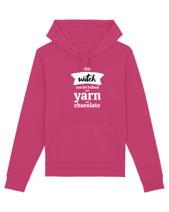 This Witch can be bribed with yarn and chocolate. (alb) Raspberry