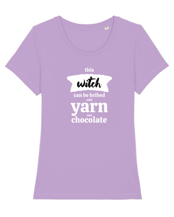 This Witch can be bribed with yarn and chocolate. (alb) Lavender Dawn