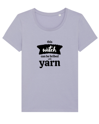 This Witch can be bribed with yarn. Lavender