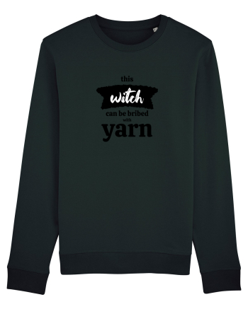 This Witch can be bribed with yarn. Black