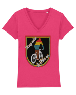 Pentru Ciclisti Tricou mânecă scurtă guler V Damă Evoker