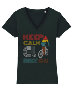 Pentru Ciclisti Tricou mânecă scurtă guler V Damă Evoker