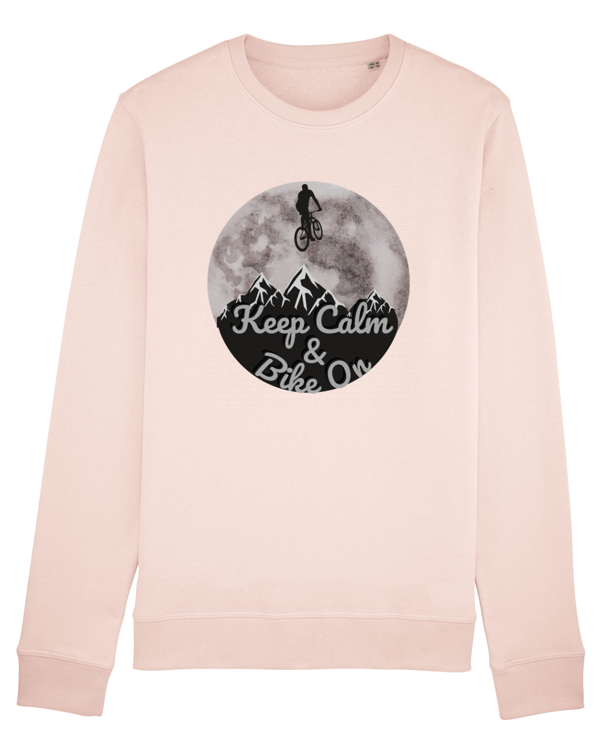 Bluză mânecă lungă Unisex Rise Candy Pink