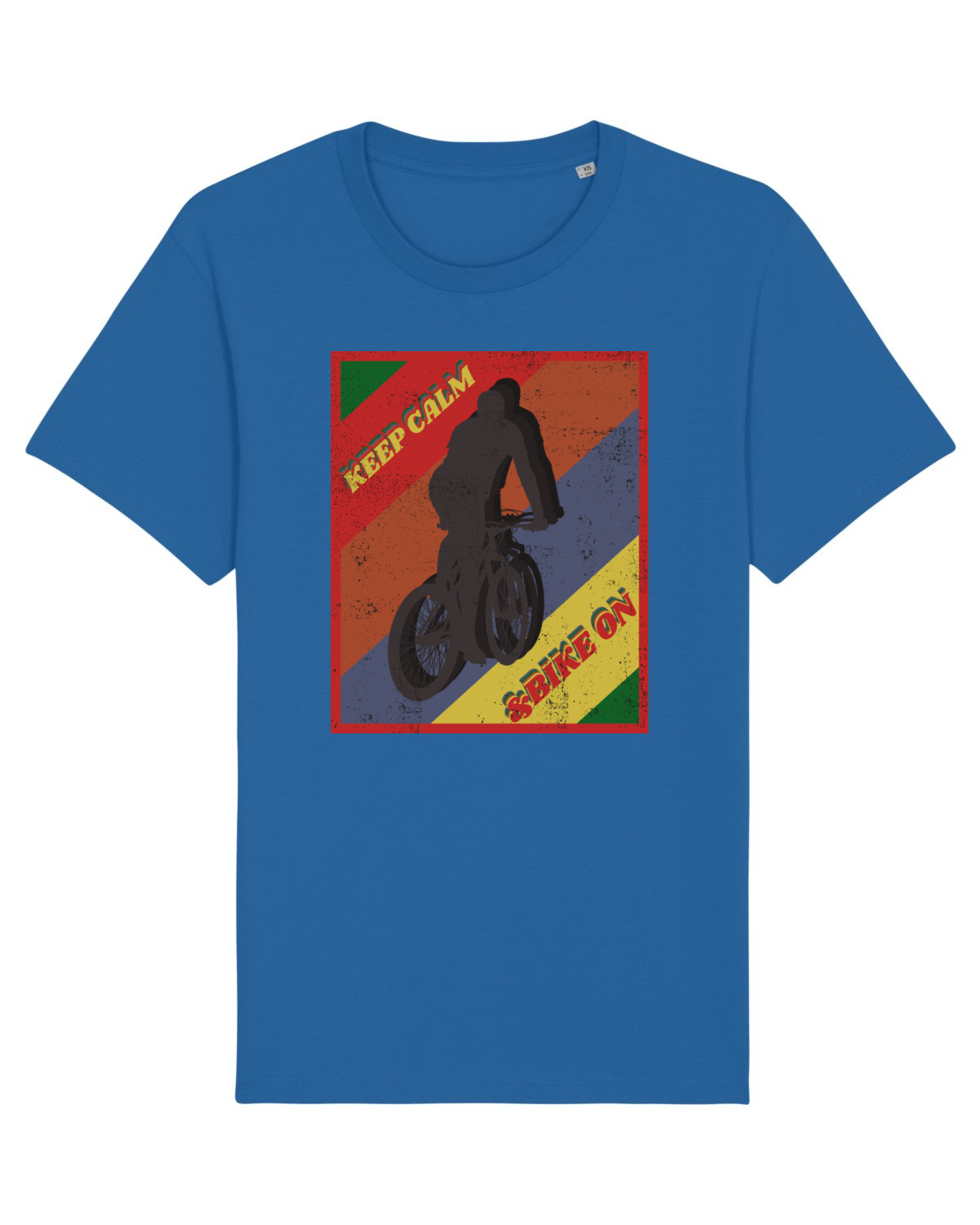 Tricou mânecă scurtă Unisex Rocker Royal Blue