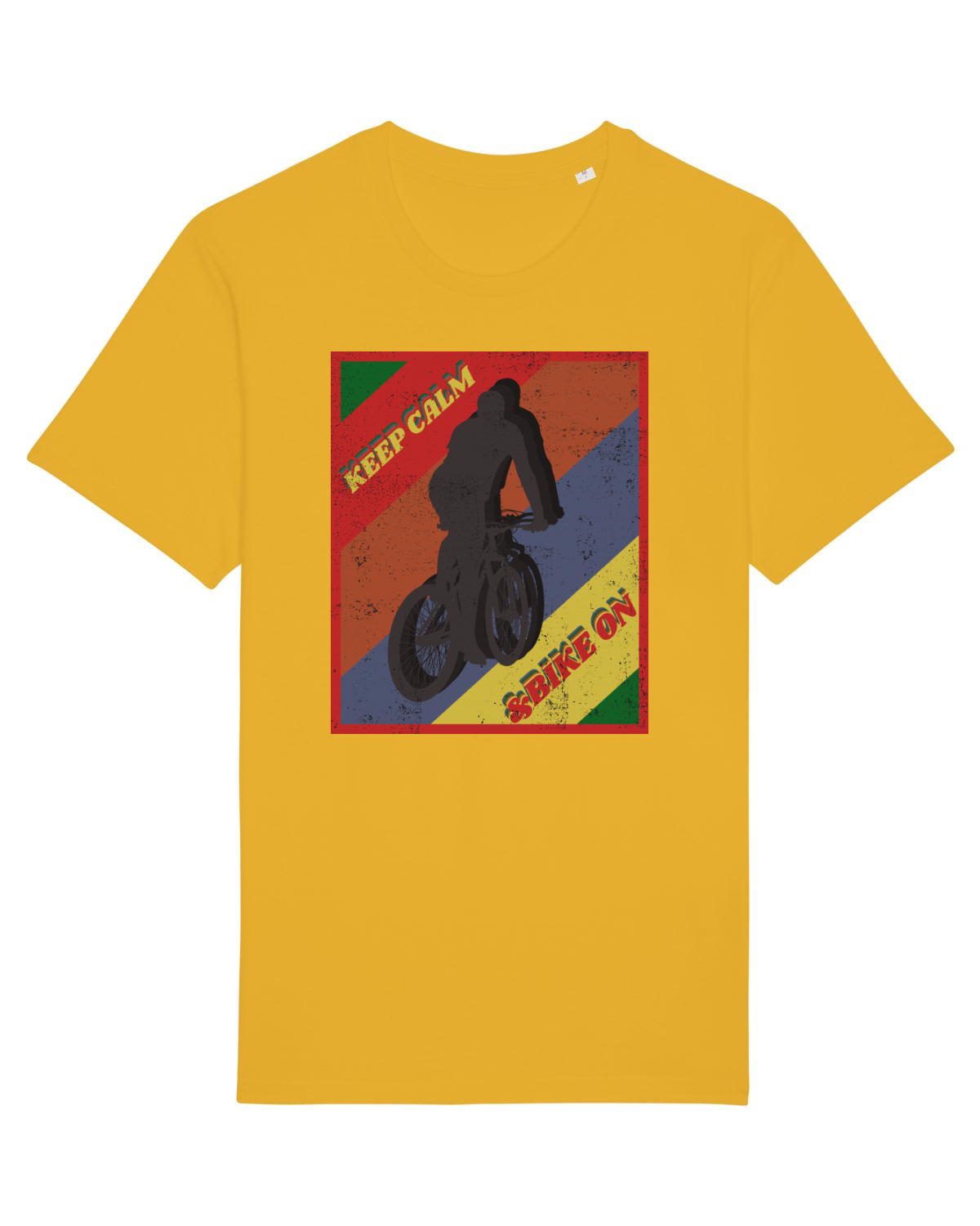 Tricou mânecă scurtă Unisex Rocker Spectra Yellow