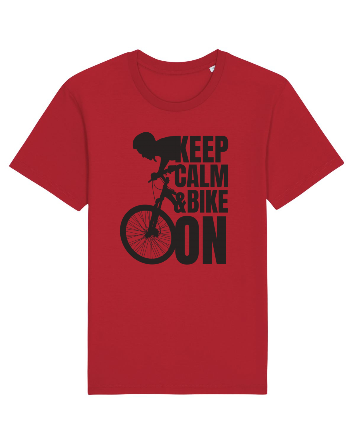 Tricou mânecă scurtă Unisex Rocker Red