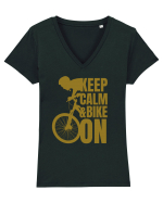 Pentru Ciclisti Tricou mânecă scurtă guler V Damă Evoker
