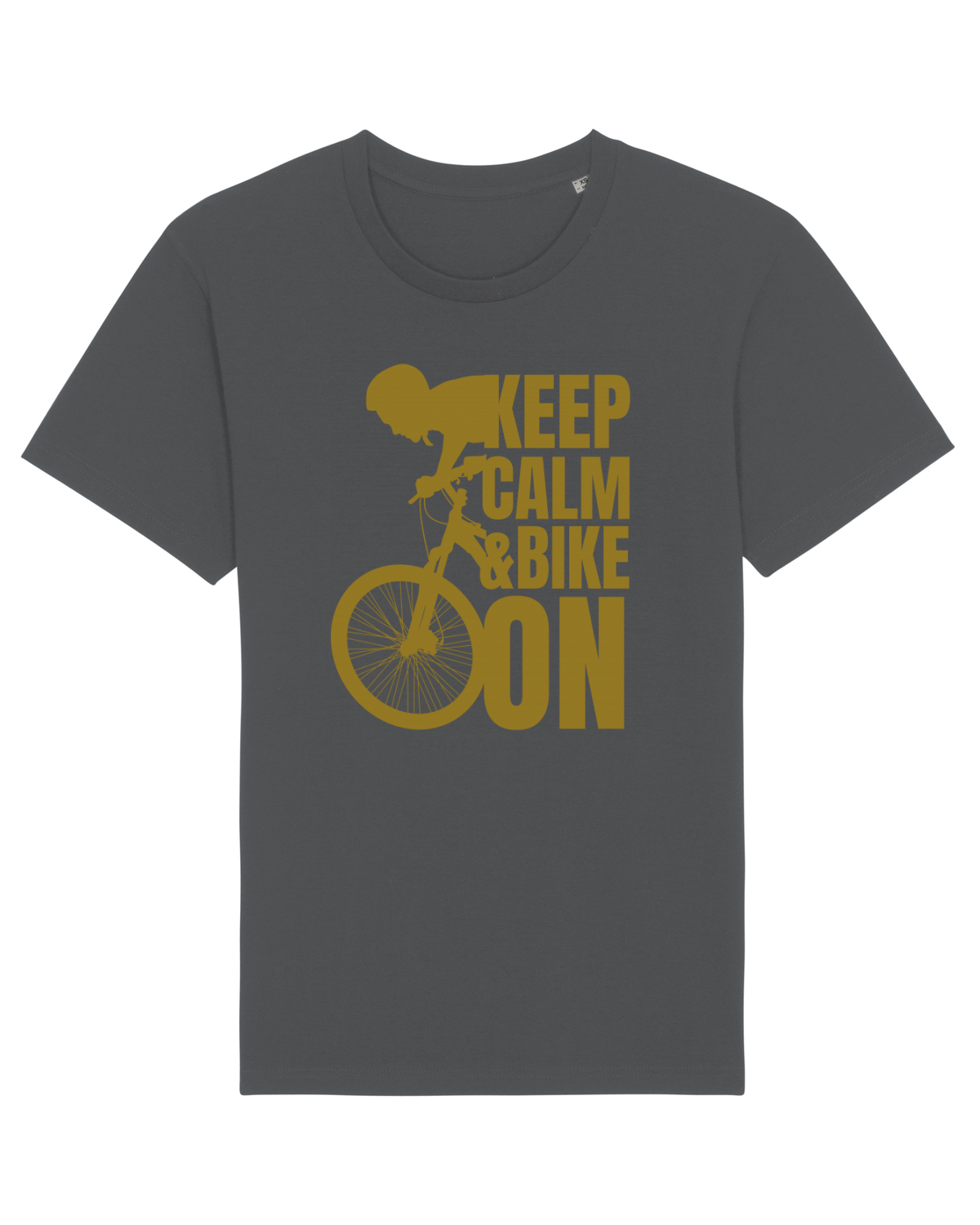 Tricou mânecă scurtă Unisex Rocker Anthracite