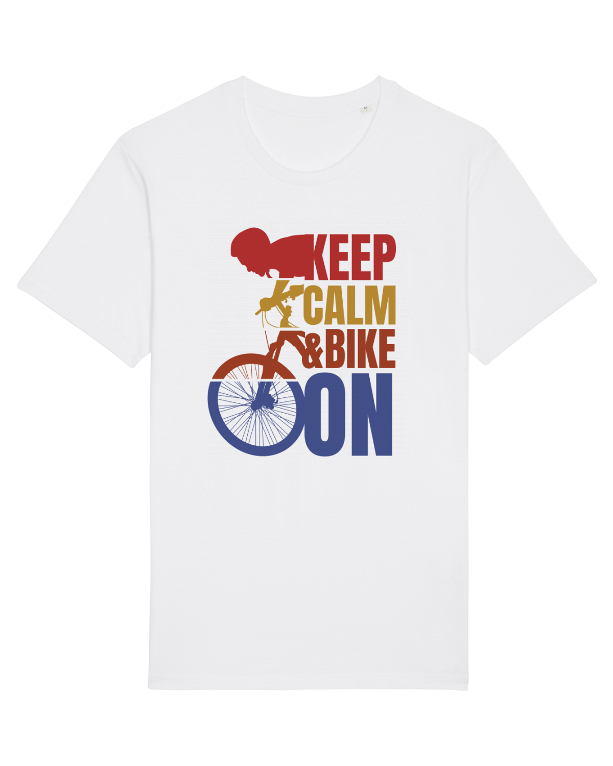 Tricou mânecă scurtă Unisex Rocker White