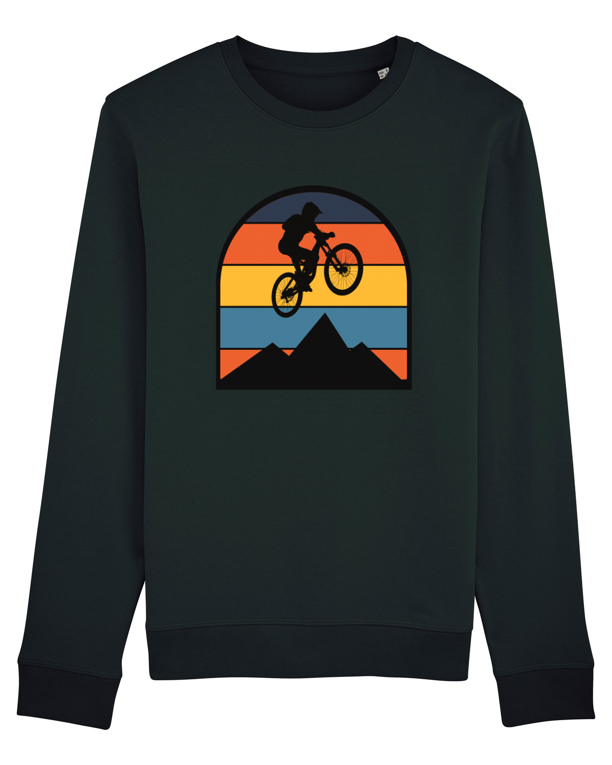 Bluză mânecă lungă Unisex Rise Black