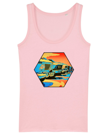 Masina Retro Vintage Cotton Pink