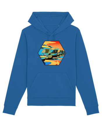 Masina Retro Vintage Royal Blue