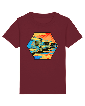 Masina Retro Vintage Burgundy