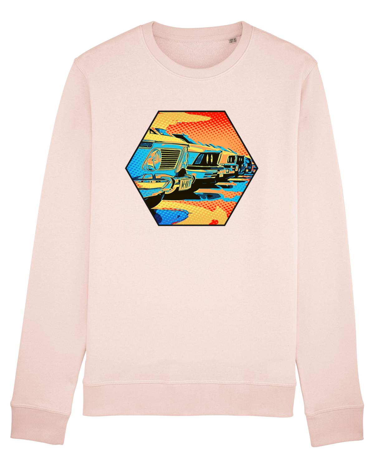 Bluză mânecă lungă Unisex Rise Candy Pink