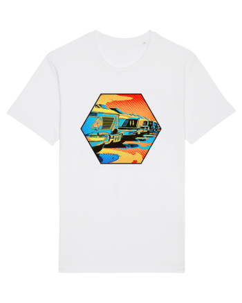 Masina Retro Vintage White