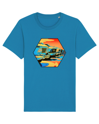 Masina Retro Vintage Azur