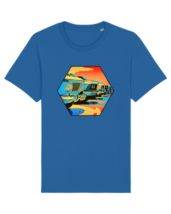 Masina Retro Vintage Royal Blue