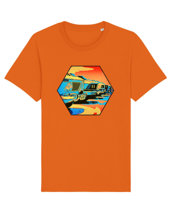 Masina Retro Vintage Bright Orange