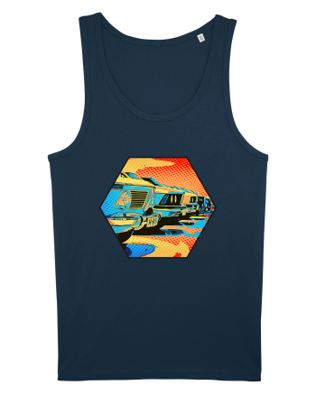 Masina Retro Vintage Navy