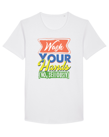 Wash your hands White