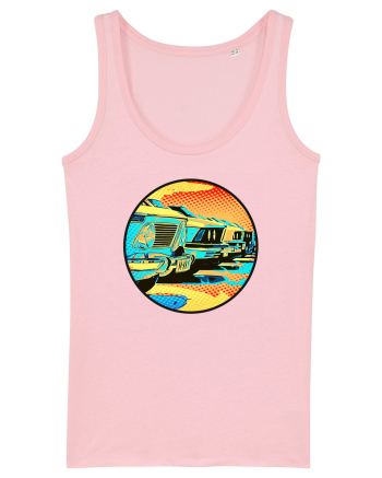 Masina Retro Vintage Cotton Pink