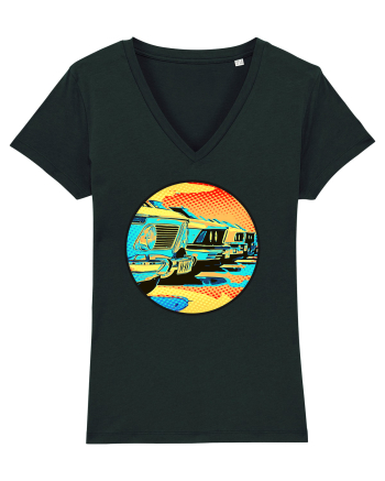 Masina Retro Vintage Black
