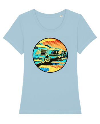 Masina Retro Vintage Sky Blue