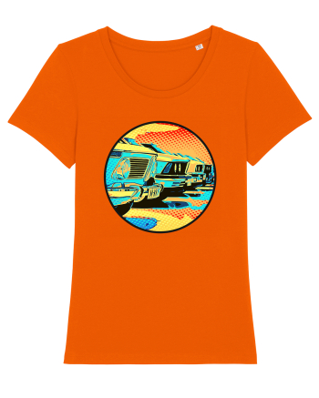 Masina Retro Vintage Bright Orange