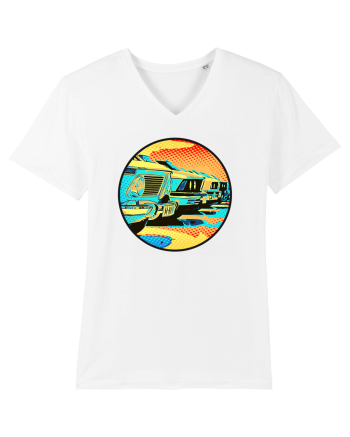Masina Retro Vintage White