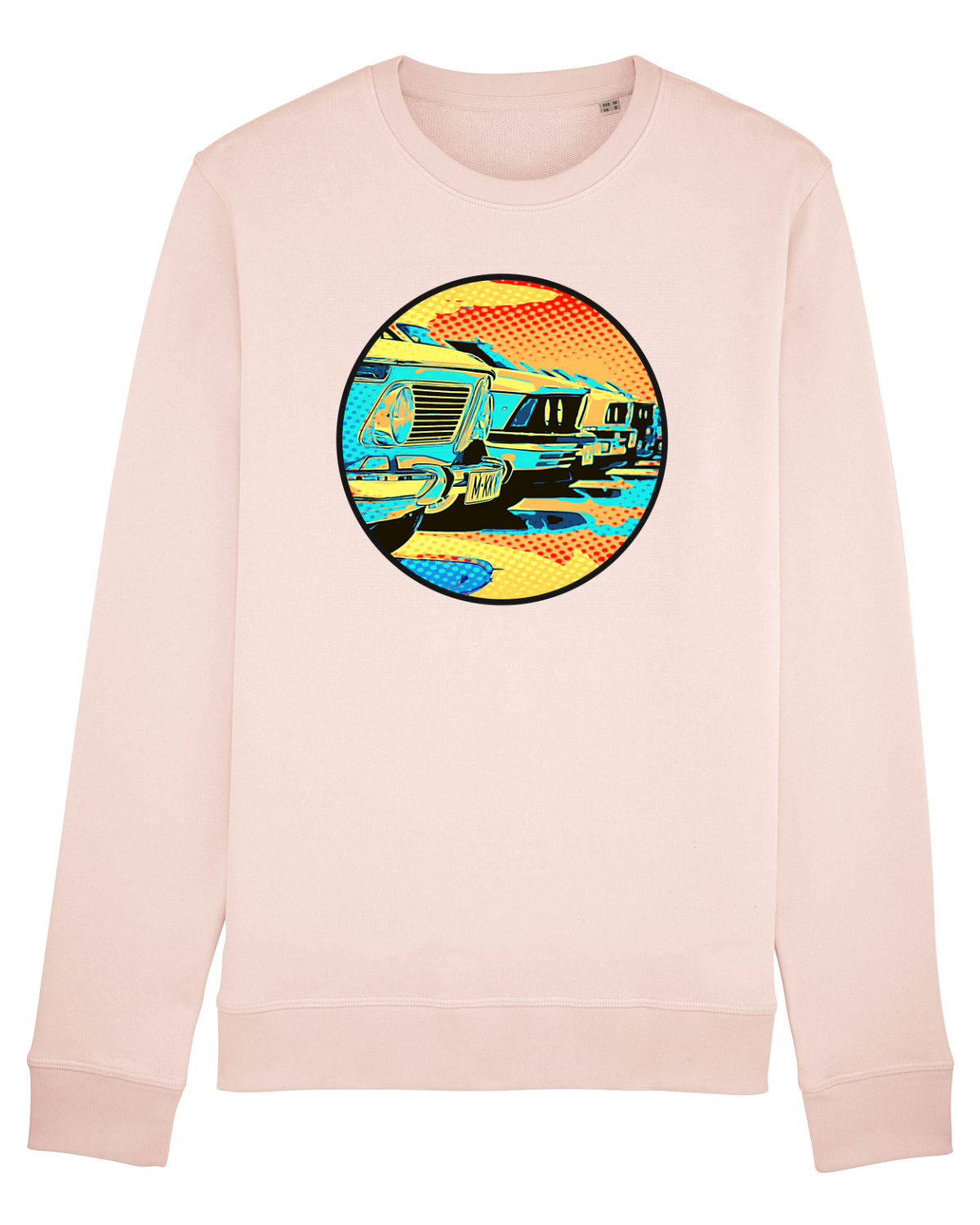 Bluză mânecă lungă Unisex Rise Candy Pink