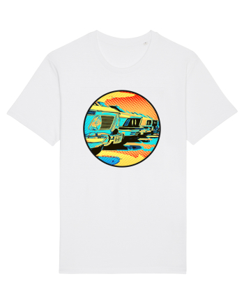 Masina Retro Vintage White
