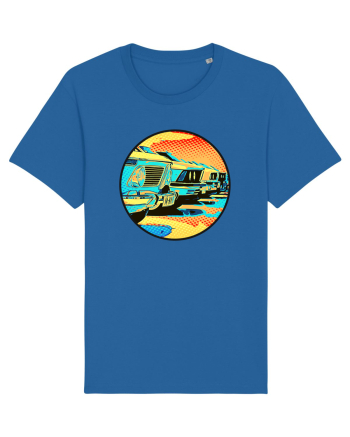 Masina Retro Vintage Royal Blue