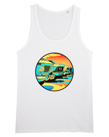 Masina Retro Vintage White